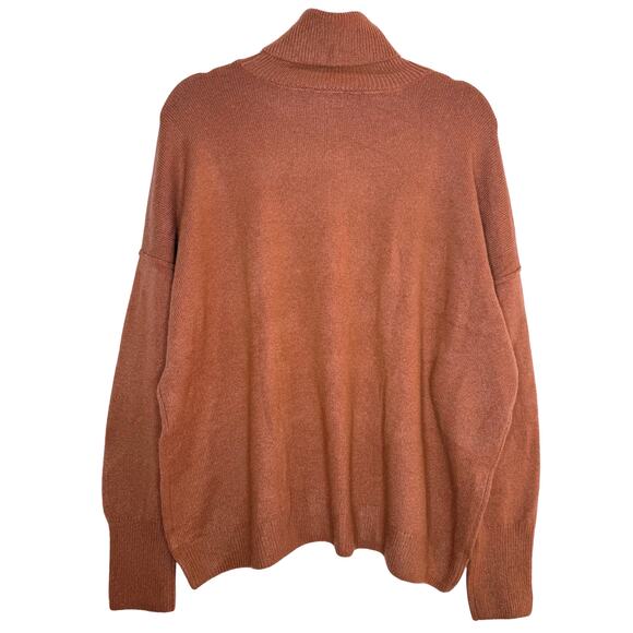 Vince Camuto Long Sleeve Sierra Turtleneck Sweater Size XL Preppy Fall Workwear - Picture 7 of 7